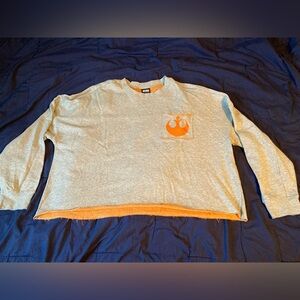 Her Universe Star Wars The Rise of Skywalker Resistance Raw-Edge Athletic Jersey